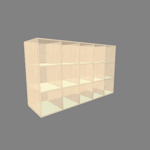 15 Cube Record Storage