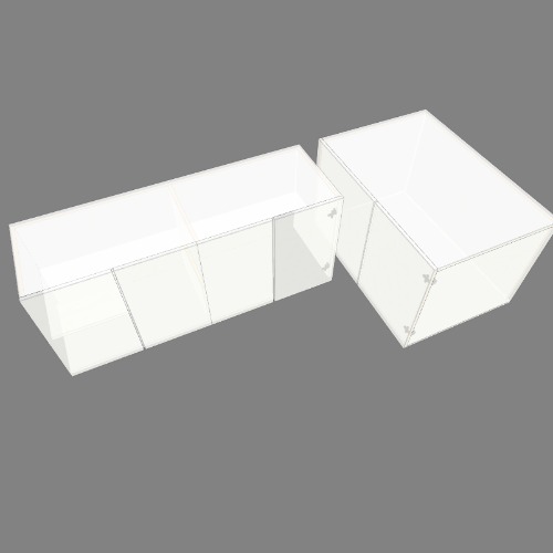 2 шкафа на балкон