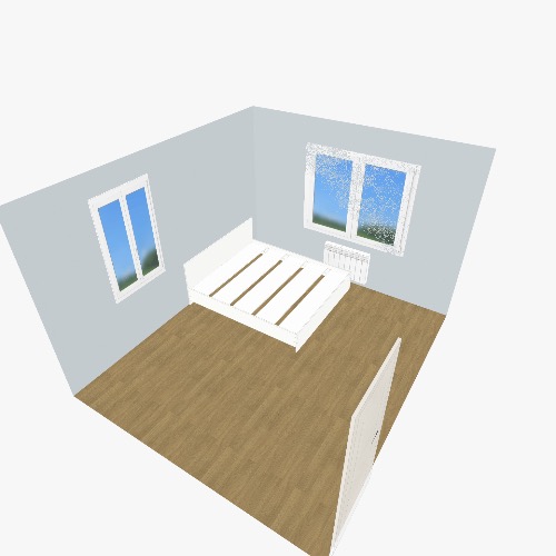 2й этаж спальня основная