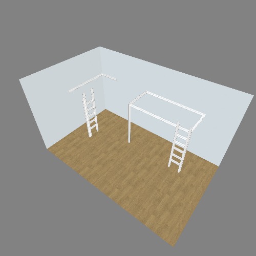 2nd level bed supports