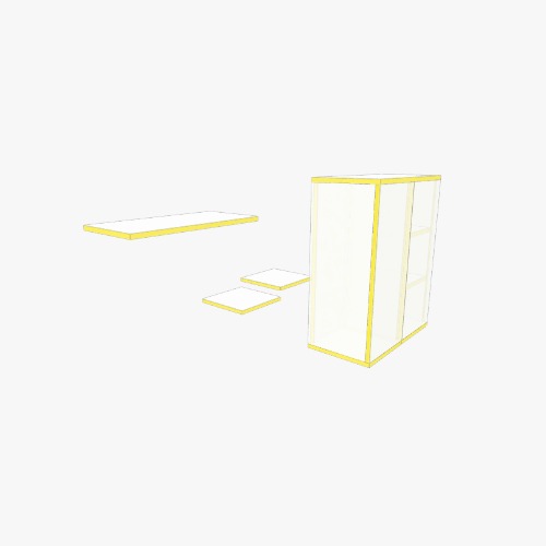 30 x 30 x 70 bez drzwi