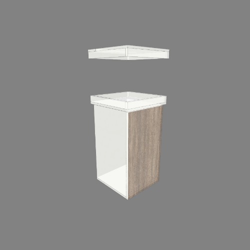 40x40 cube aquarium cabinet