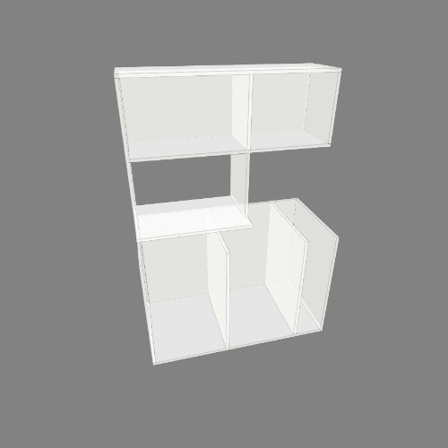 Alacena y microondas