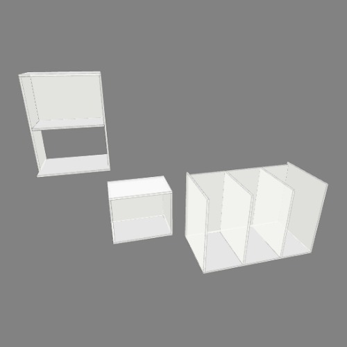 Alacena y microondas