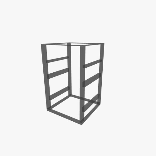 Archivador madera metal