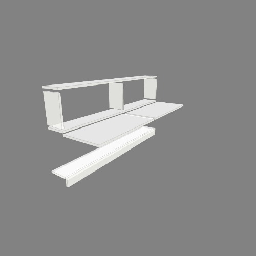 Armadiatura nicchia soppalco