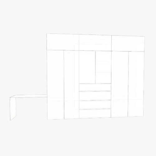 armario Dự án và bản vẽ nội thất 3D miễn phí từ Cộng đồng Flatma