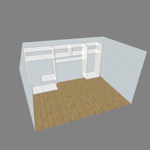 Armario para cuarto principal