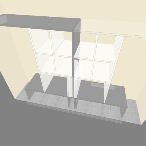 Armario para mueble empotrado