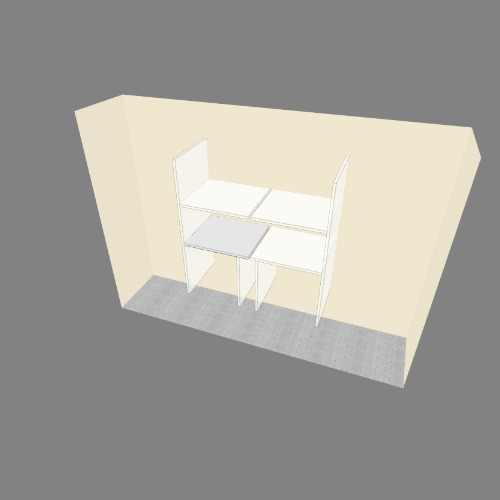 Armario para mueble empotrado
