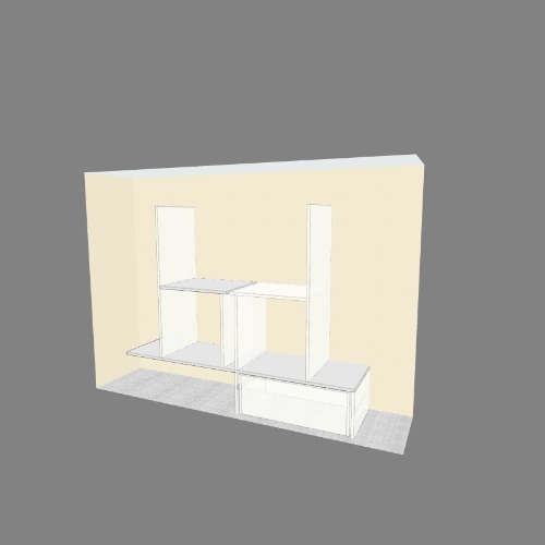 Armario para mueble empotrado