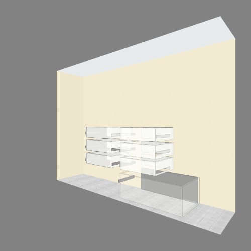 Armario para mueble empotrado