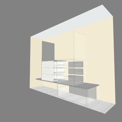 Armario para mueble empotrado