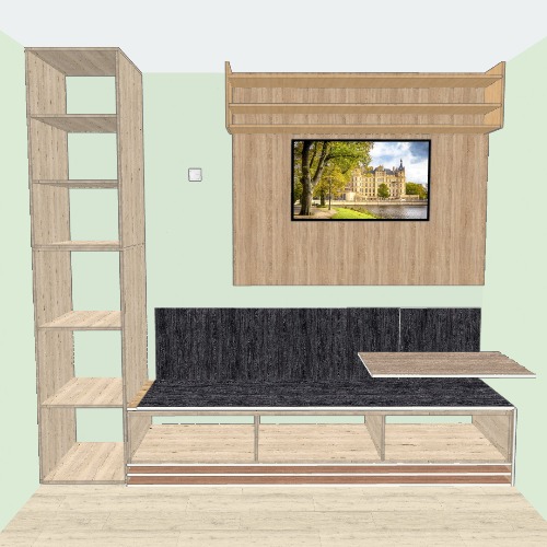 Armario/assento/prateleira/mesa /supote para tv