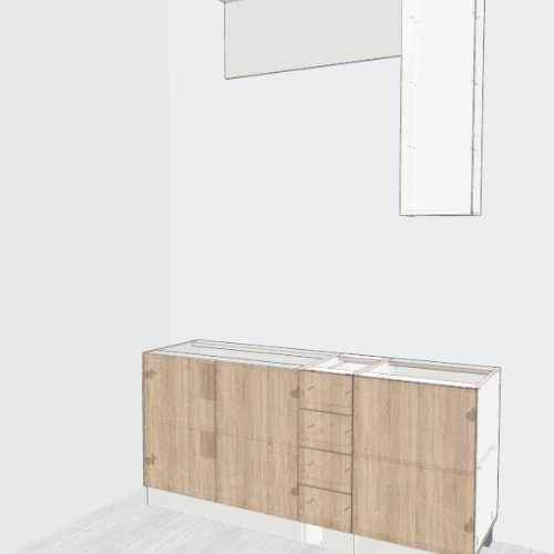 Badezimmer mit Wäscheschacht