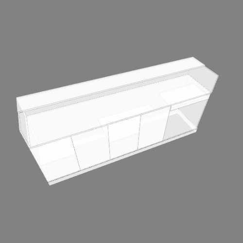 Balcão Free 3D furniture designs and blueprints from Flatma Community