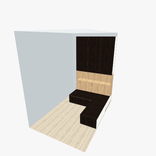 Balcony sitting L shape