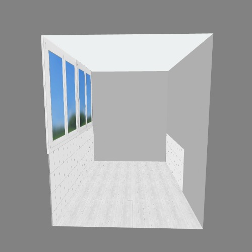 Балкон Free 3D furniture designs and blueprints from Flatma Community