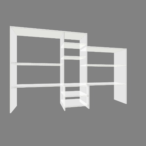 Bancada PC Free 3D furniture designs and blueprints from Flatma Community