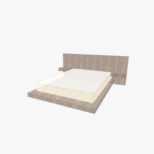 Base de lit Бесплатные 3D-проекты мебели и чертежи от сообщества Flatma