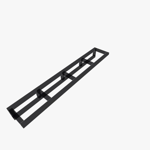 base metalon para rack/banco sala