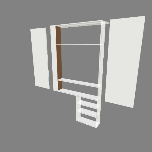 Bathroom shelves (no finalized)