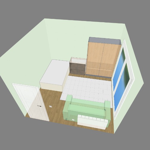 bebek odası Free 3D furniture designs and blueprints from Flatma Community