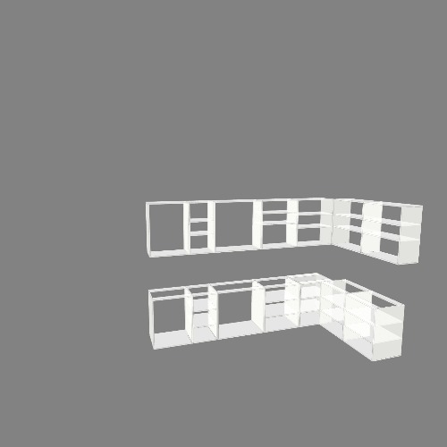 Bedroom walk-in closet