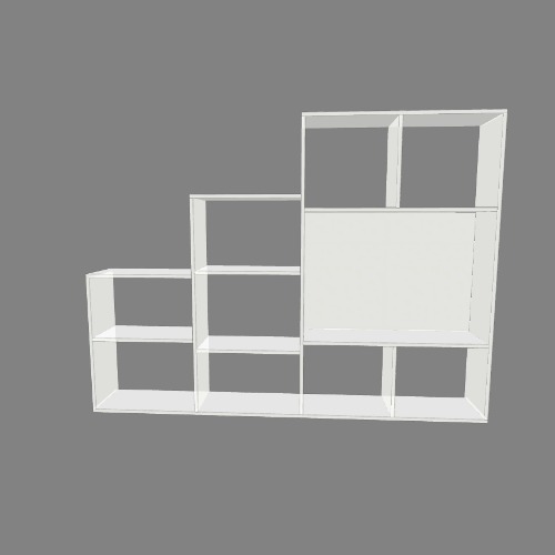 bibliotheque tv sous pente