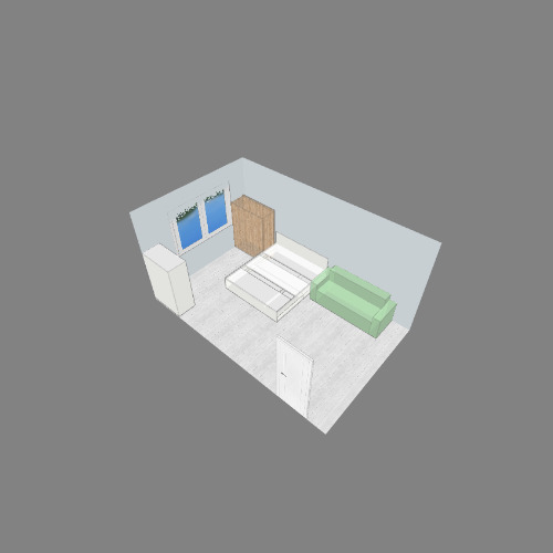 Большая комната