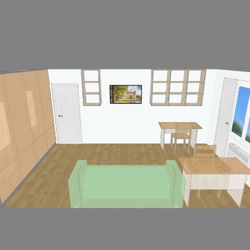 Большая комната Схема