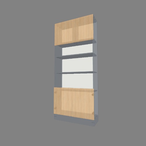 Bookcase 80 Free 3D furniture designs and blueprints from Flatma Community