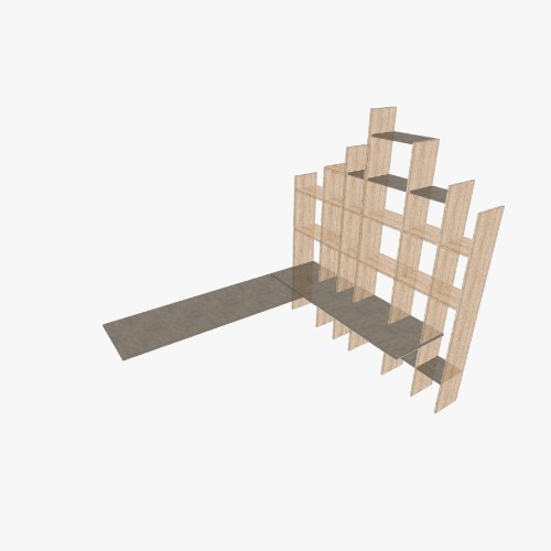 Buhardilla Бесплатные 3D-проекты мебели и чертежи от сообщества Flatma