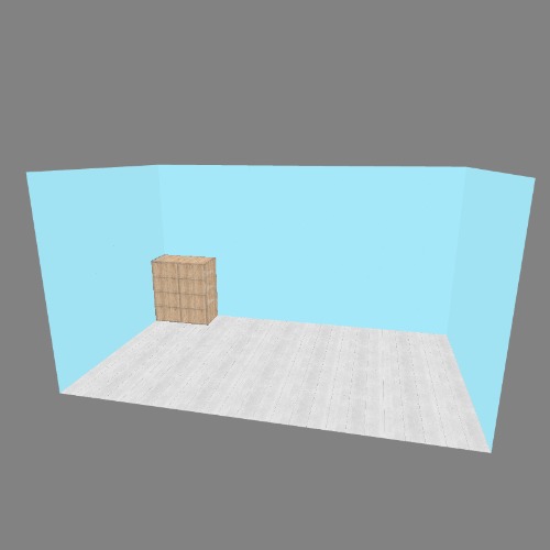 Buró con Closet Alva