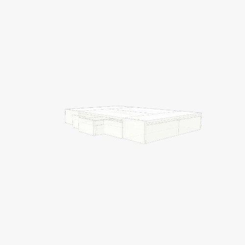 cama box simple Бесплатные 3D-проекты мебели и чертежи от сообщества Flatma