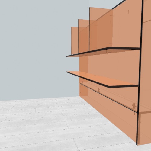 cama plegable de melamina