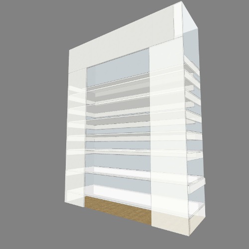 Canning Cabinet in Bedroom Closet