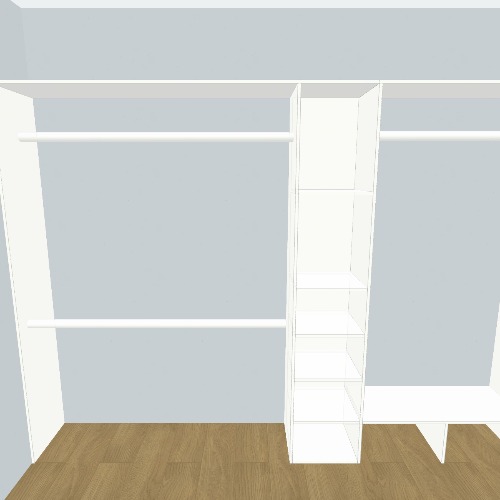 Closet Dự án và bản vẽ nội thất 3D miễn phí từ Cộng đồng Flatma