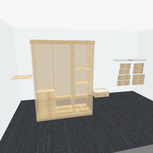 CLOSET 3MODULO