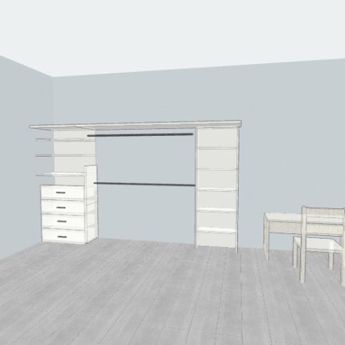 Closet para mi habitación Free 3D furniture designs and blueprints from Flatma Community