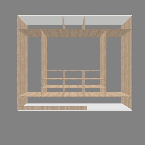 Closet Principal Бесплатные 3D-проекты мебели и чертежи от сообщества Flatma