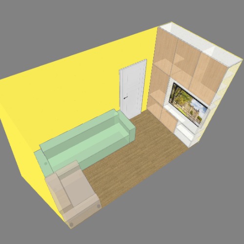 closet + tv