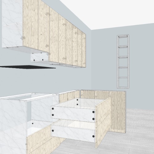 Cocina modelo