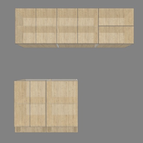 COCINA VILLA CAROLINA Free 3D furniture designs and blueprints from Flatma Community