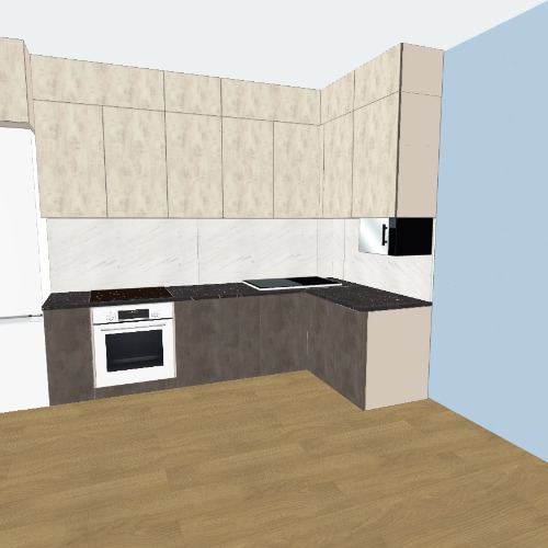 Cozinha Бесплатные 3D-проекты мебели и чертежи от сообщества Flatma