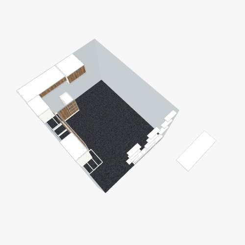 cozinha em andamento