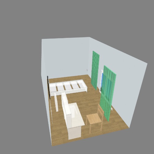 Cuarto de Adam Free 3D furniture designs and blueprints from Flatma Community