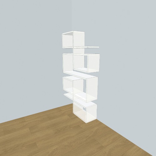 Декоративная полка / стеллаж