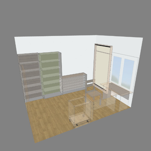 Despacho Free 3D furniture designs and blueprints from Flatma Community