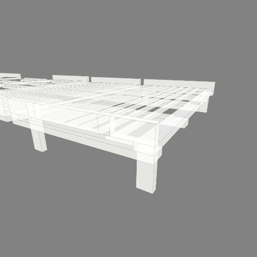 Dimensional Lumber Bed